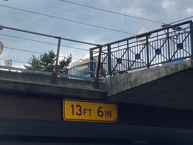 A southbound train at Milwaukie station