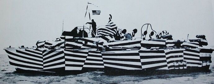 Dazzle Ships | Dazzle camouflage, Marine artist, Camouflage