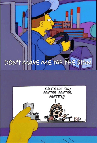 tap the sign
